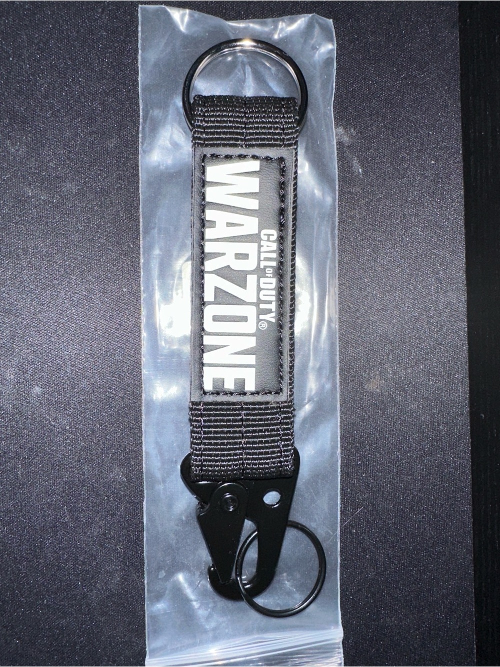 Loot Gaming Exclusive Call of Duty Warzone Caribiner Type Keychain NEW